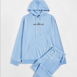 SheIn Mens Hoodie and Jogger Set